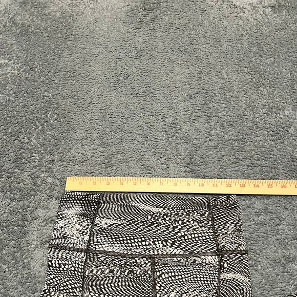 Lululemon Fast Free 7/8 Tight II Womens 6 Meisai White Black Reflective Nulux - Picture 6 of 8